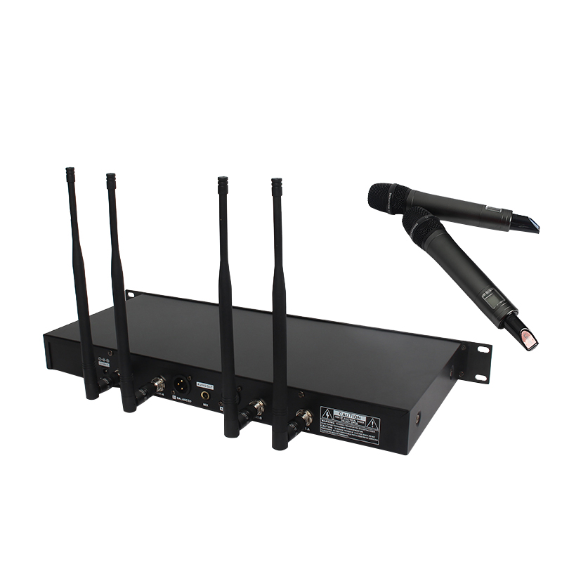 High Quality Professional Wireless Microphone for Stage Performance