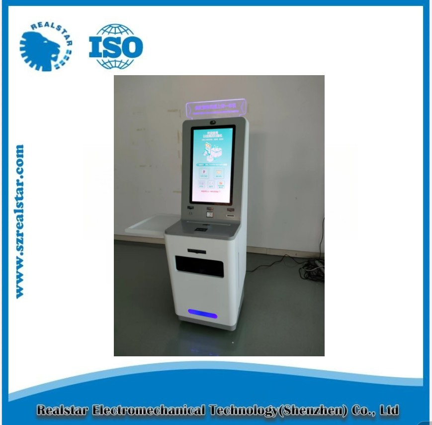Android Interactive Self-Service Hotel Check in Check out Kiosk Wall Mounted Payment Kiosk