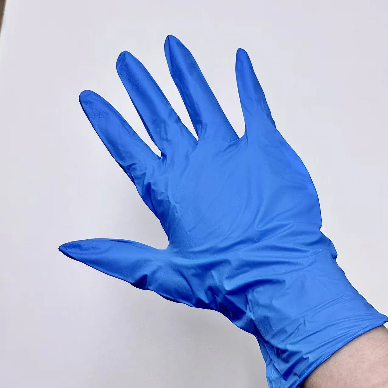 Blue Cheap High Quality Nitrile Gloves Powder Free Food Grade Examination Nitrile Gloves Guantes De Nitrilo