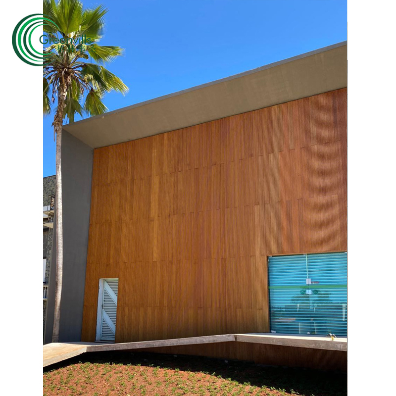 Solid Bamboo Grating Panel for Indoor and Outdoor