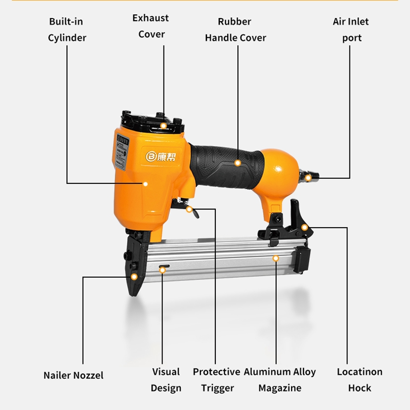 Kb-F30b Efficient 18ga Nailer Portable 100PCS 6mm Nailing Gun Nailer