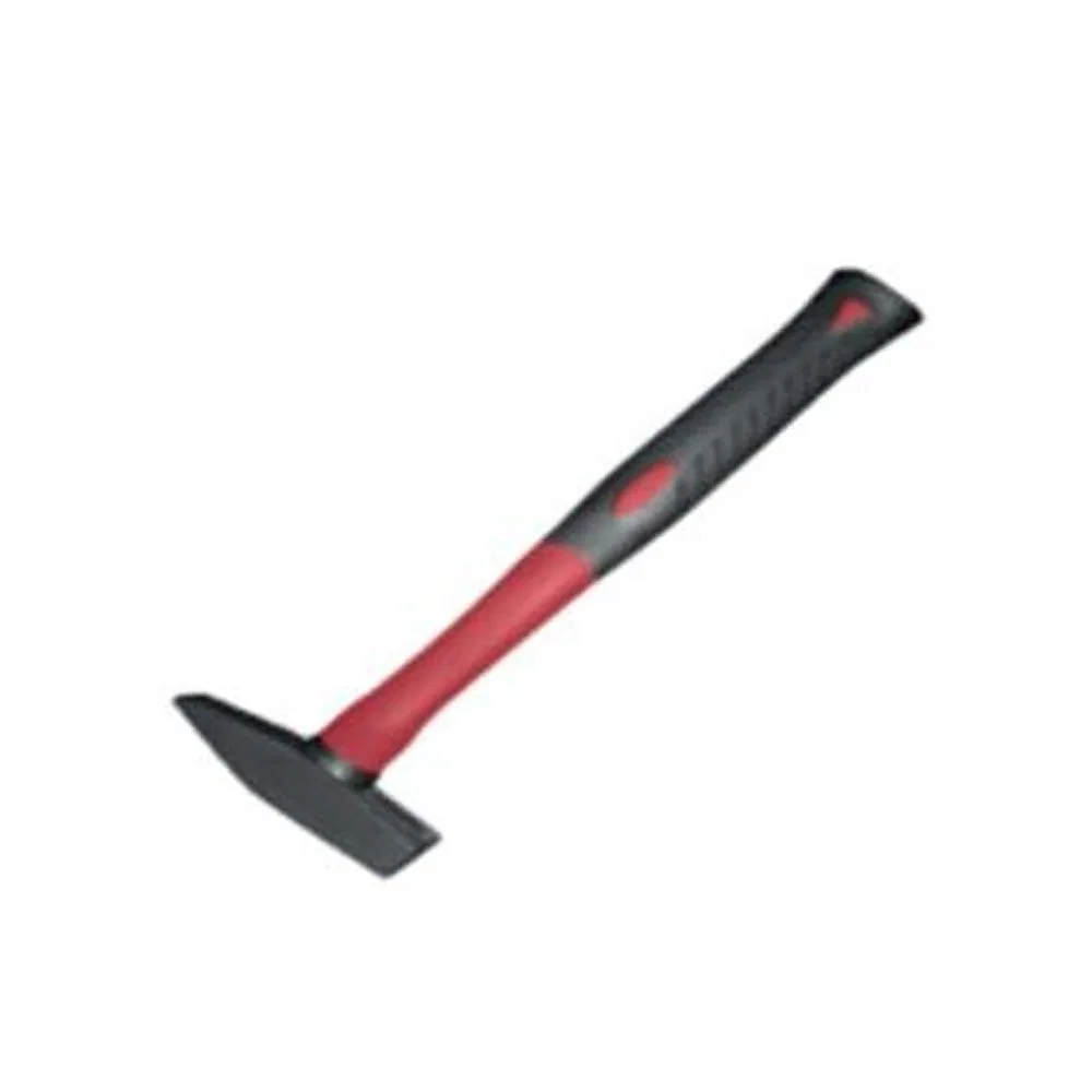 Machinist's Hammer, PP+TPR-Coated 70% Fiberglass Handle 500g