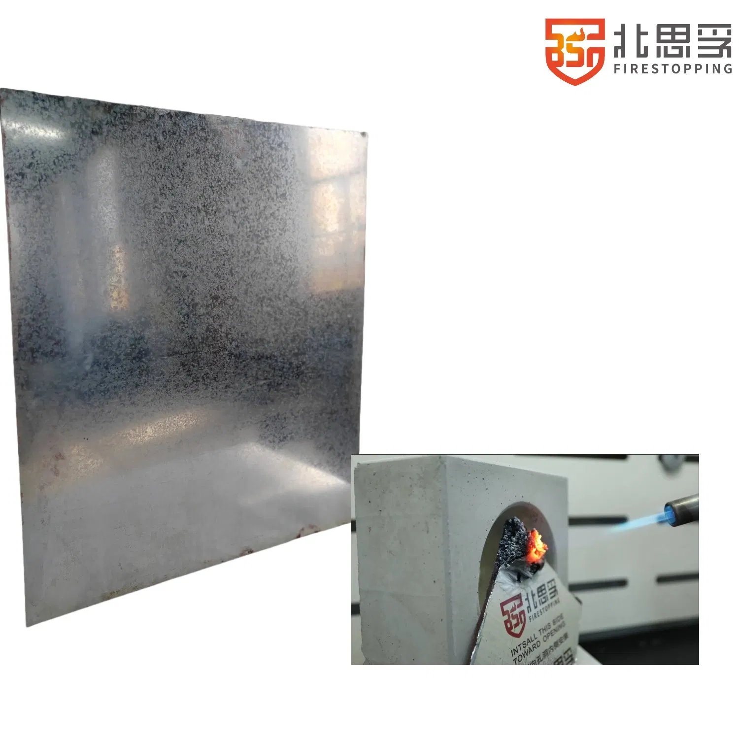 Low Price Fire Retardant Board with Galvanized Coating