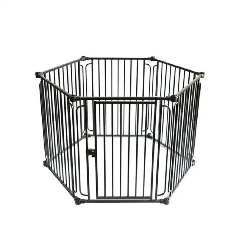 Wholesale Cheap Pet Dog Metal Door Barrier Room Fence Gate for Dog