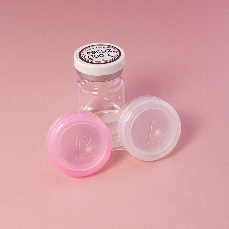 Fashion Leak Proof Factory Cute Customized Luxury Eye Contact Lens Container