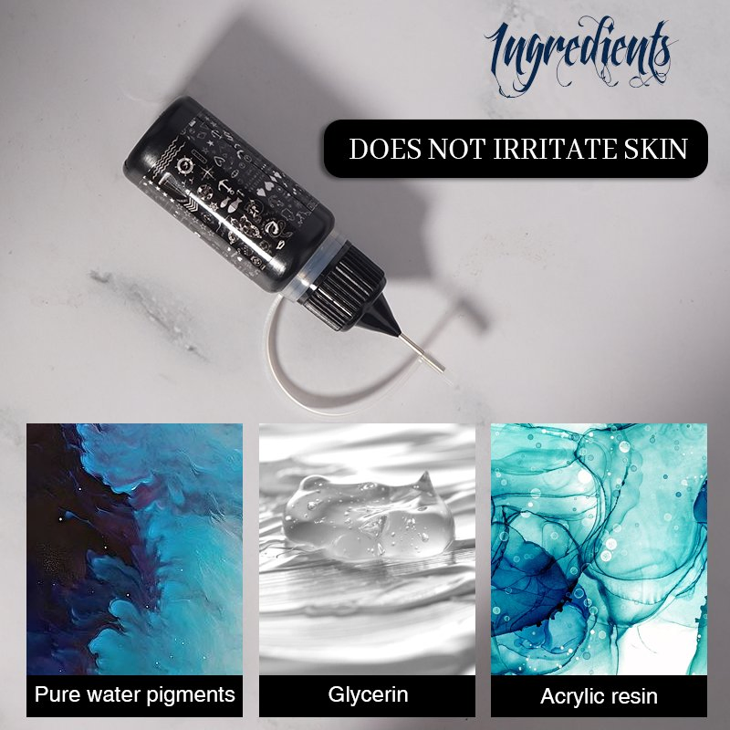 Beginners Fuxing Waterproof Anti-Sweat Non-Toxic Professional Convenient Quick Tattoo Ink