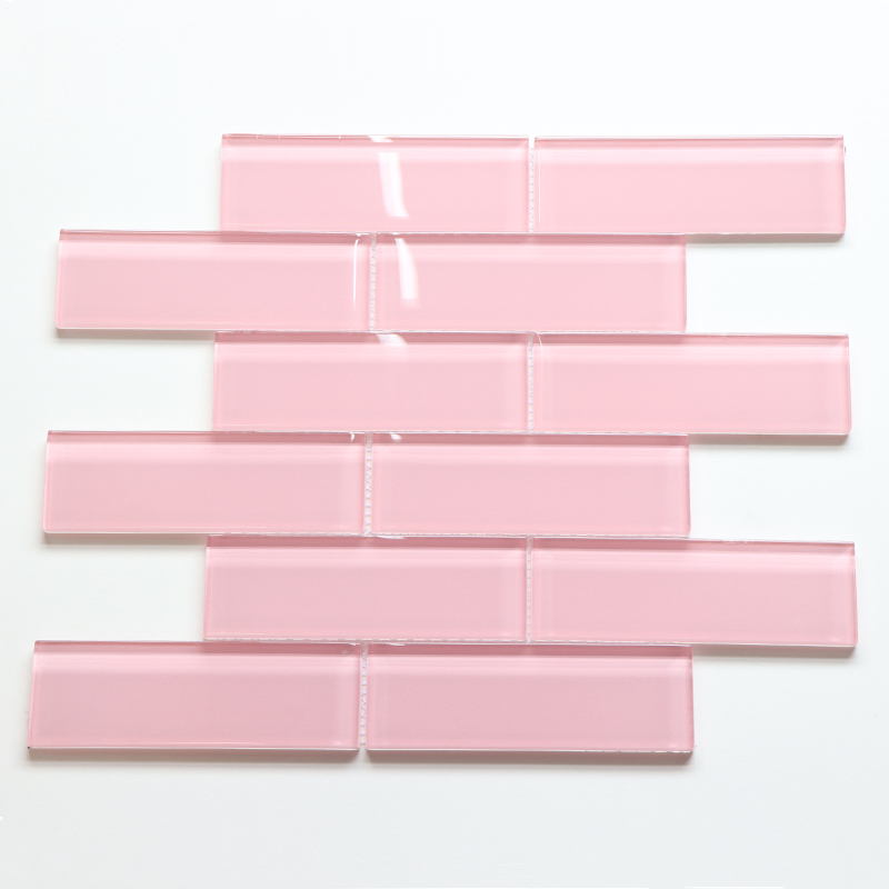 Стеклянная мозаика для кухни 48x148 мм