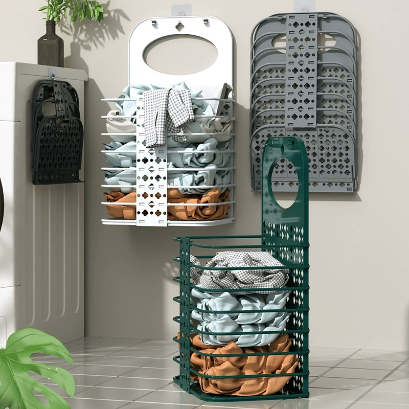 Foldable Laundry Basket for Clothes Storage and Household Organization Mi30566