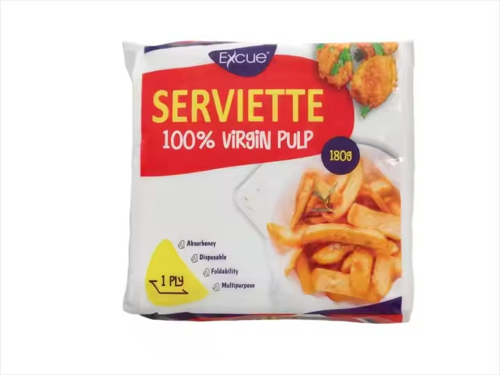 100% Virgin Pulp Serviette 30 Cm Luncheon Napkin