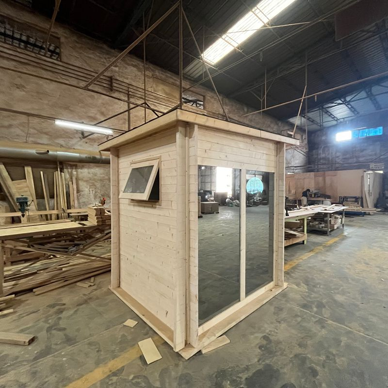 Сауна-бочка для сада на 8 человек