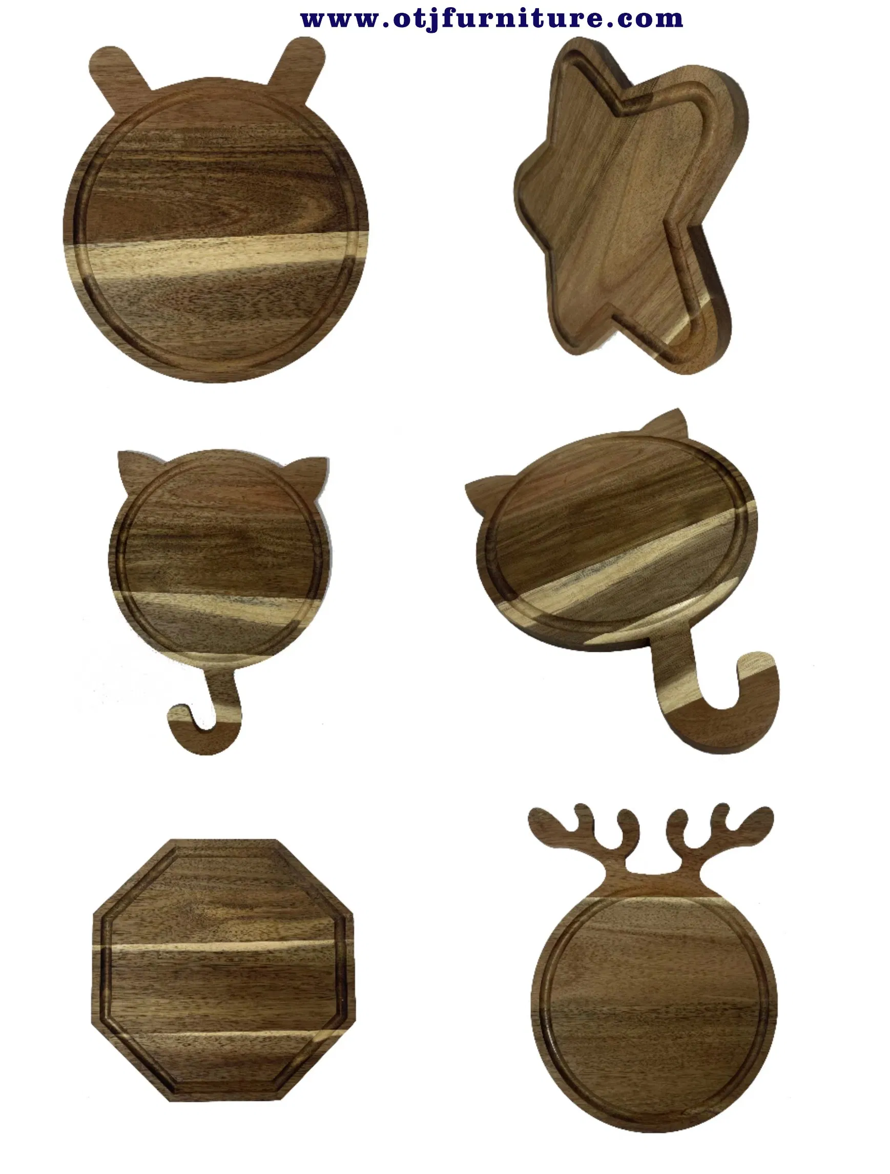 Rustic Elegance Wood Serving Board for Charcuterie and More