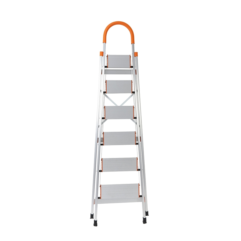 Home Use Non-Slip Step Ladder Multi-Functional Aluminum Alloy Folding Ladder