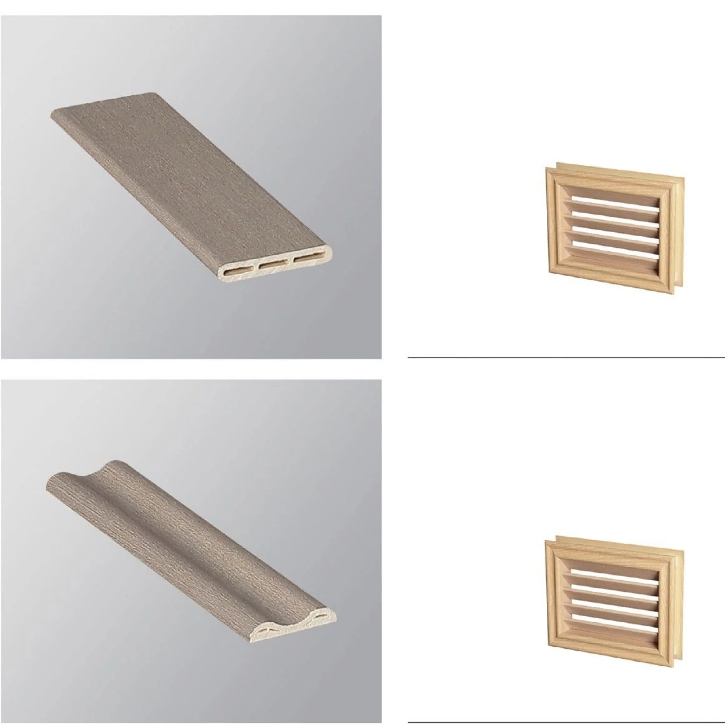 Commercial Use High Standard Hygienic Medical Door WPC Hospital Door Laminated Wooden Clean Patient Room Door