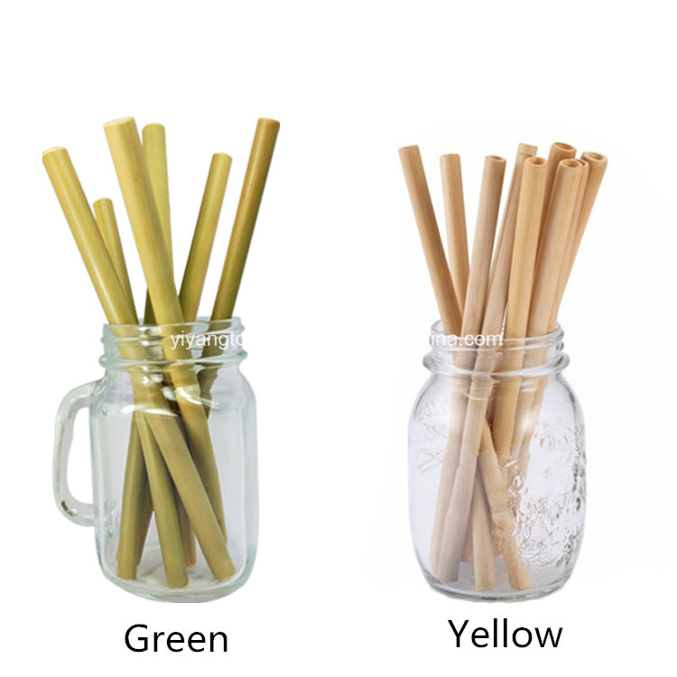 Disposable Bamboo Straw Factory, Custom Logo Bamboo Straw