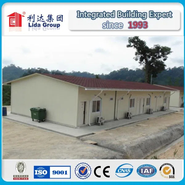 Modular Hotel Light Steel Frame Structure Low Cost House