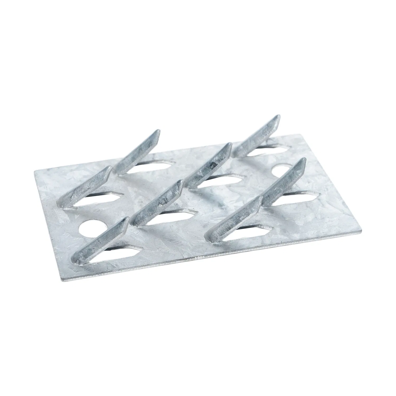 Custom Size Single and Double Teeth Galvanized Steel Timber Connector Truss Gang Nail Plate