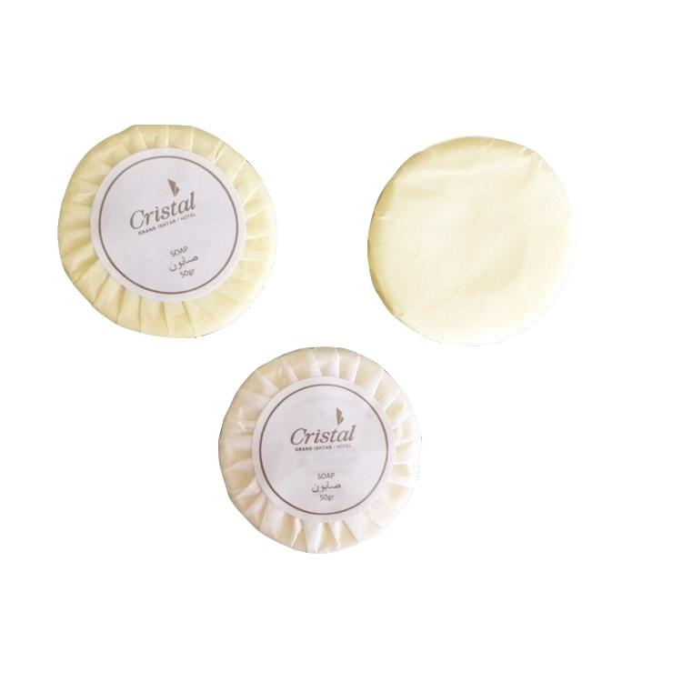 Customized Disposable Hotel Circular Square Shape Soap Wash Supplies