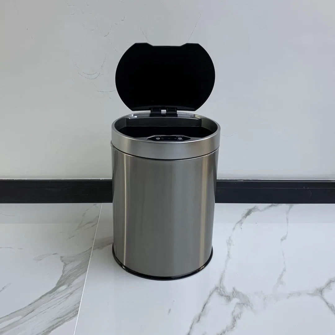 Automatic Sensor Stainless Steel Dust Bin Touchless Trash Can Jt108s 8 Liter / 2.1 Gallon