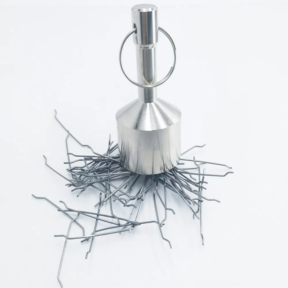 Low-Carbon Cold-Drawn Steel Fiber with End Hooks for Construction