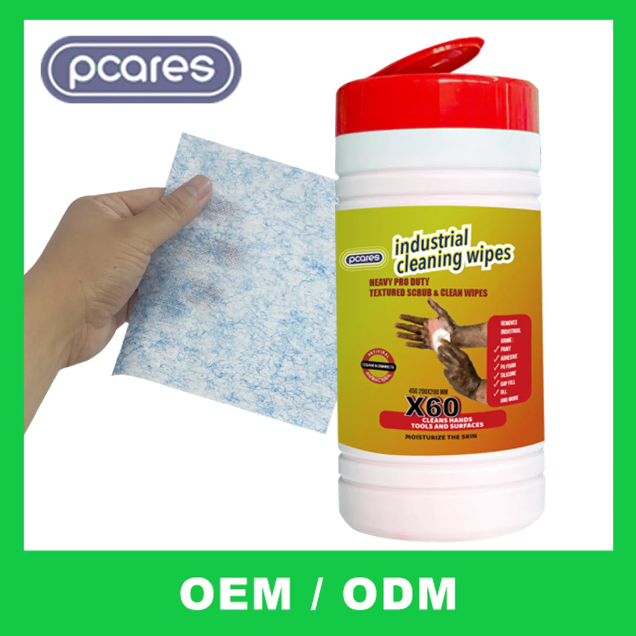 Modern Heavy-Duty Cleaning Wipes for Efficient Grease Removal