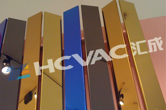 Hcvac Large Stainless Steel Sheet Pipe PVD Coating Machine
