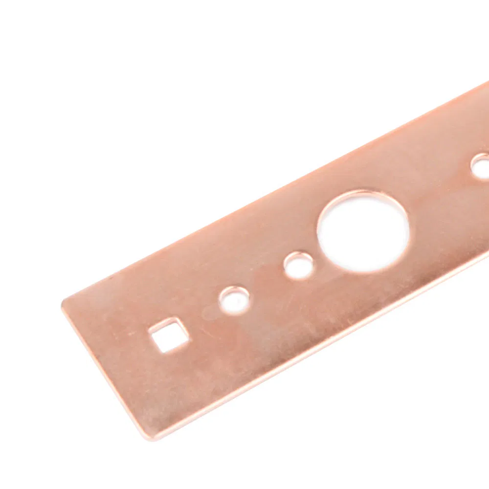 1/2 in X 20 in Copper Bonded Steel Pipe Support Bracket