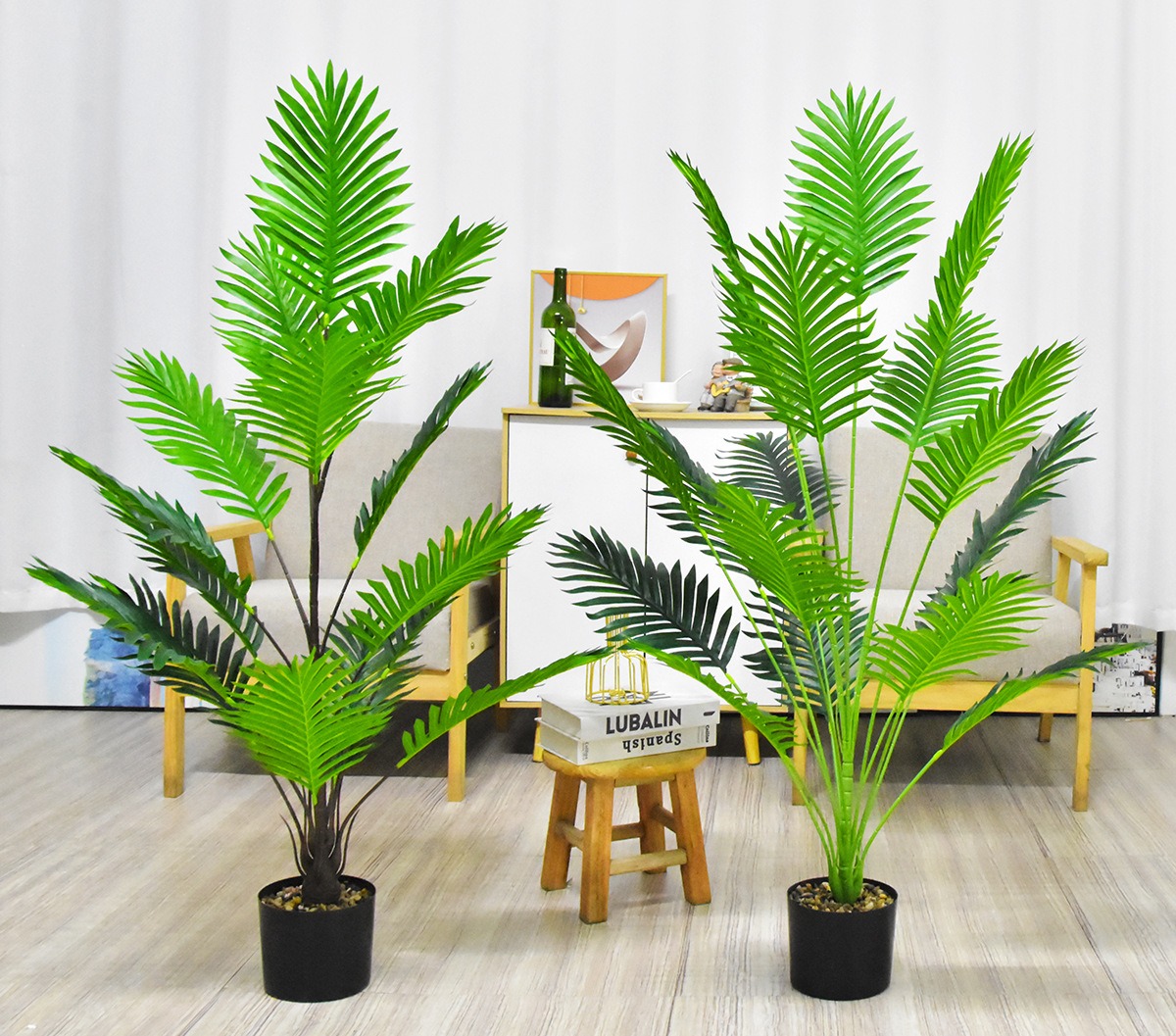 Подсолнухи искусственные большие в горшках