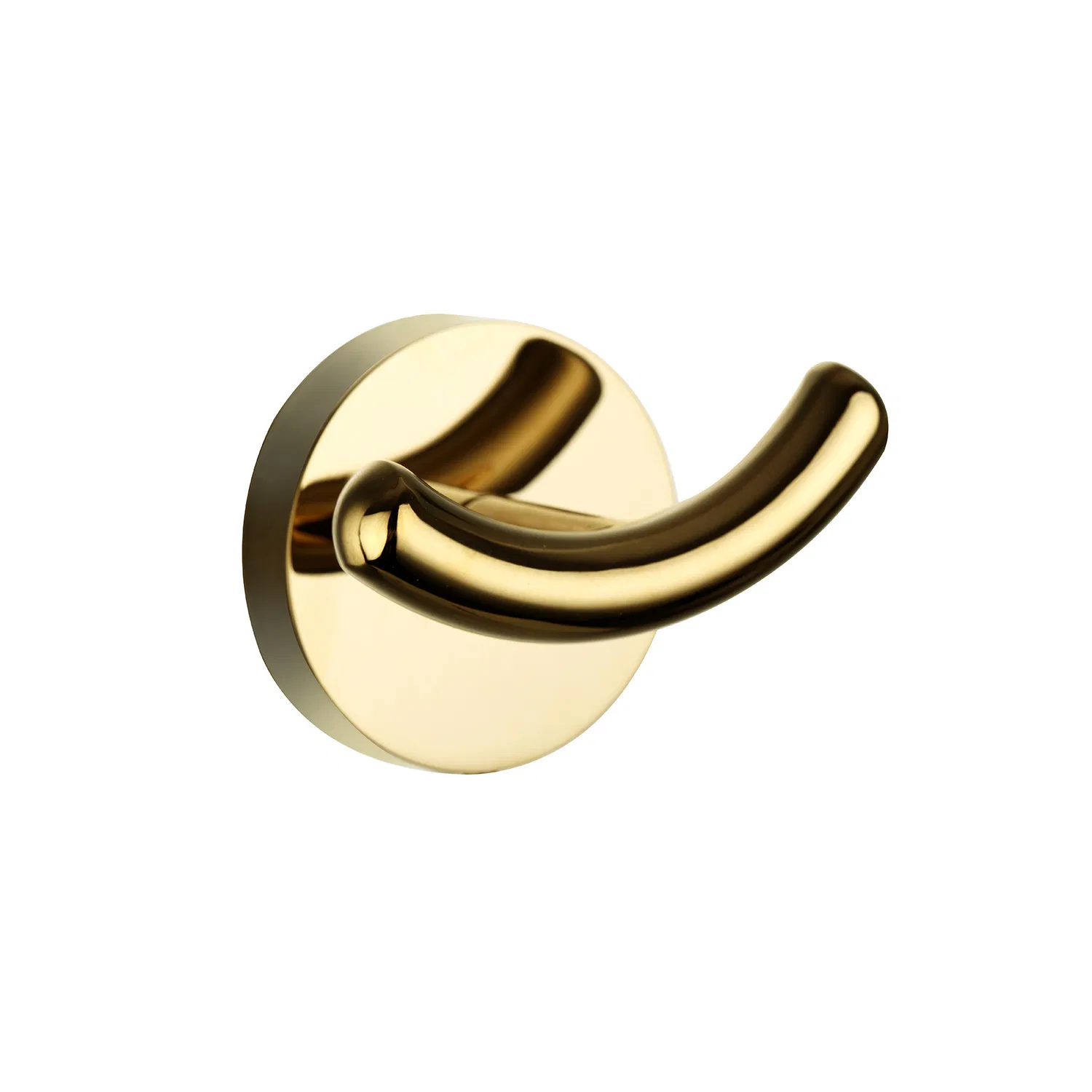 Modern Zinc Alloy Coat Gold Hook Wall Mount Towel Holder for Bathroom and Kitchen