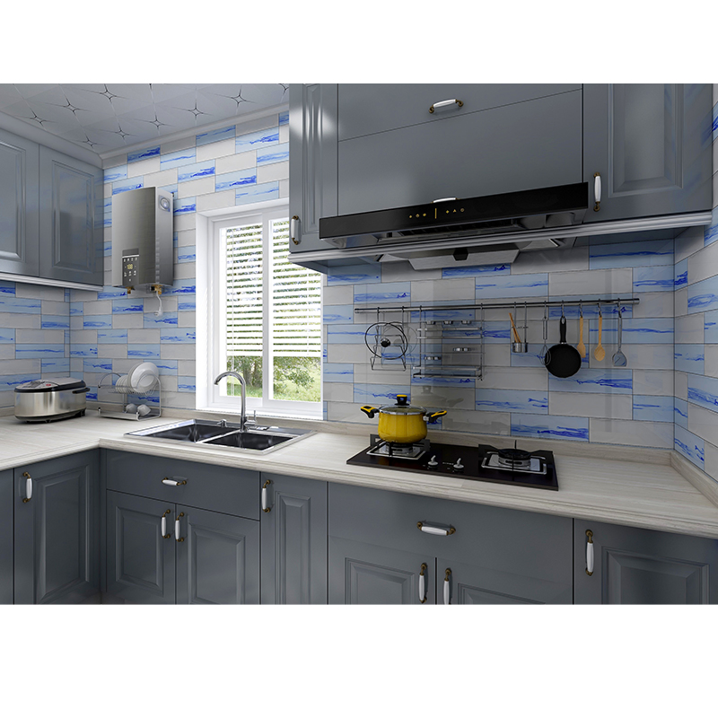 10X30cm 4X12 Inch Chinese Painting Design Glazed Ceramic Metro Tile