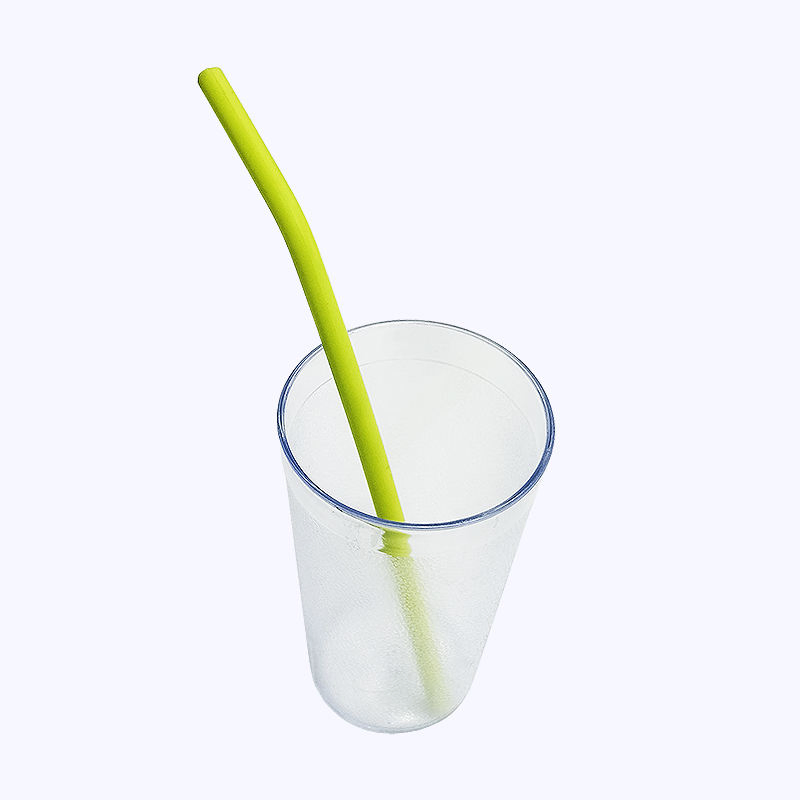 Wholesale Eco Friendly Big Foldable Collapsible Silicone Straw Drinking Cups Reusable Straws