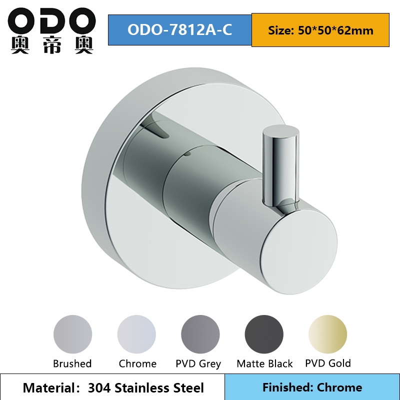 Настенный крючок для одежды из нержавеющей стали 304