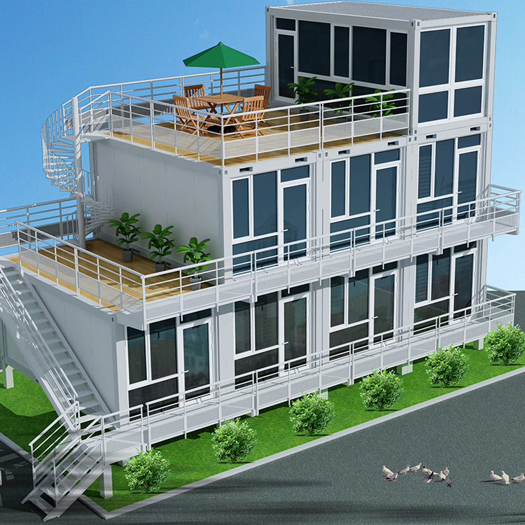 Prefabricated Light Steel MGO Board Prefabricated House Home Prefab Frame Homes Prefabricated Container House
