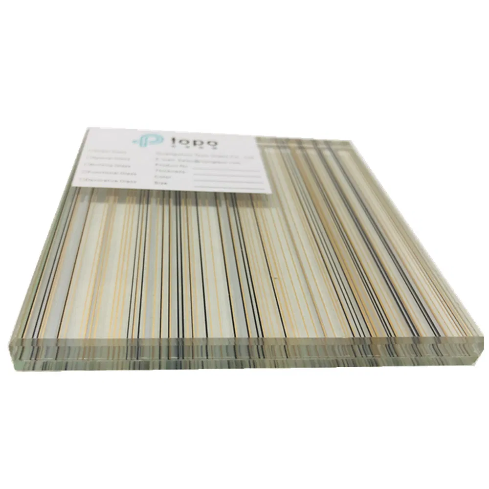 Guangzhou Topo Glass Accept Customized Your Laminated Glass Wire Glass (PLW-TP)