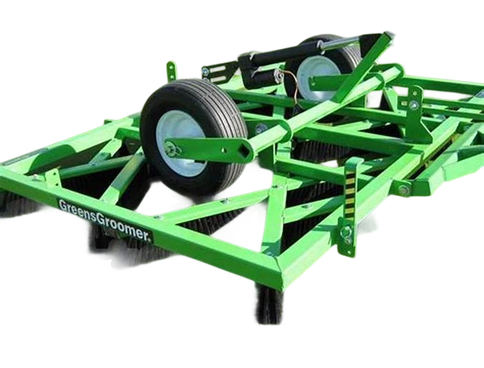 Heavy-Duty 3-Point Hitch Turf Brush for Golf Course Cleaning