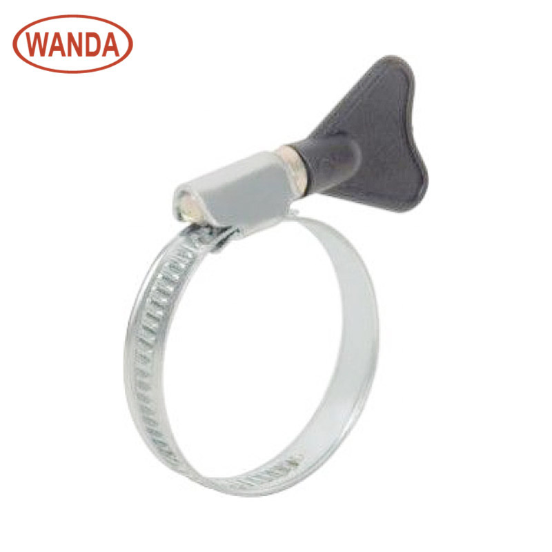 Factory Wholesale Various Sizes Heavy Duty German Type 201 All Stainless Steel Material Hose Clamp