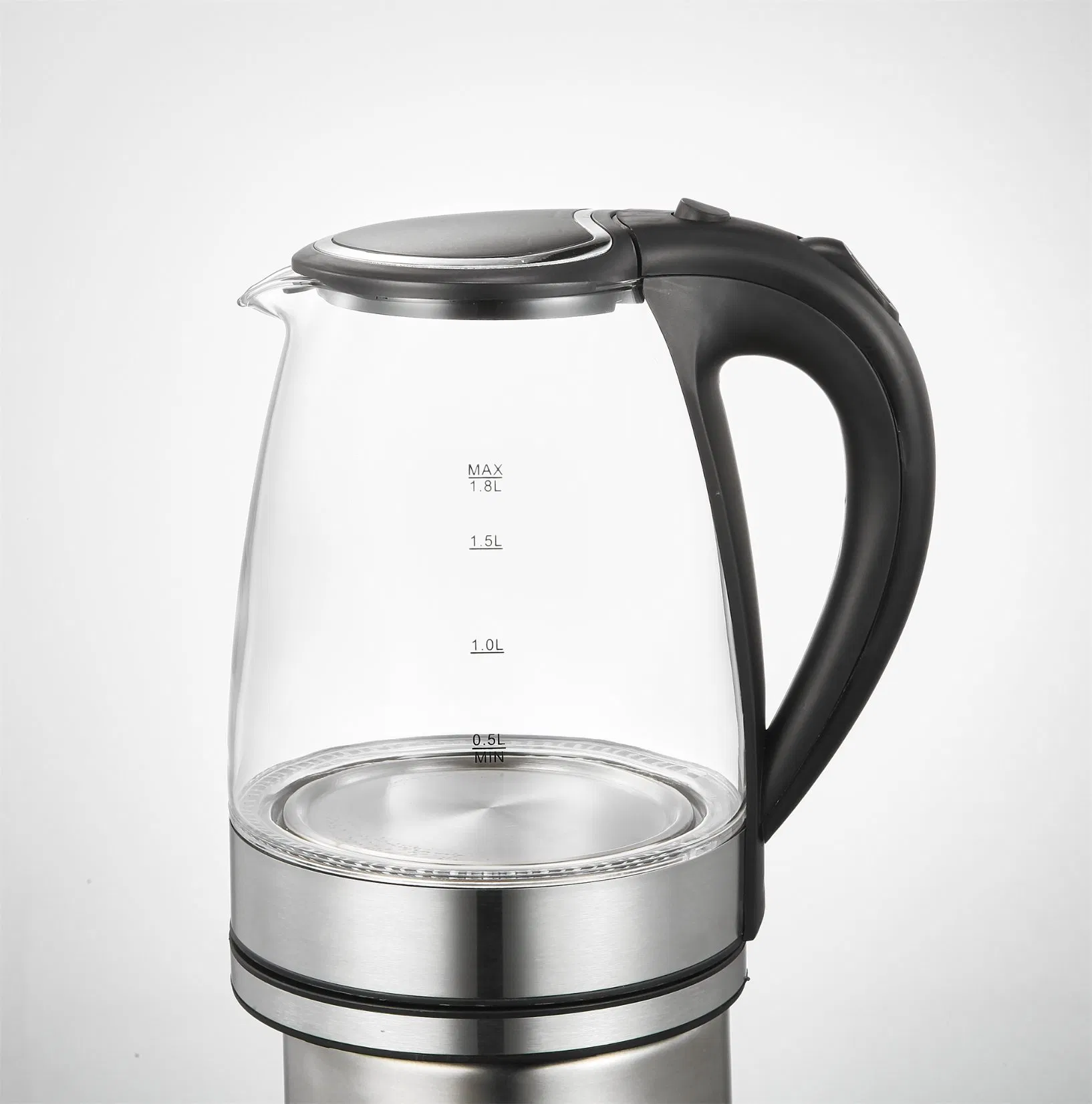 1500W 1.8L Glass Electric Kettle Automatic Power off Home Kitchen Appliance Jug