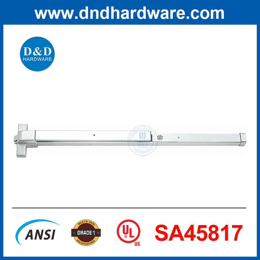 China High Quality UL305 Steel Bar Panic Exit Device Hardware with Alarm