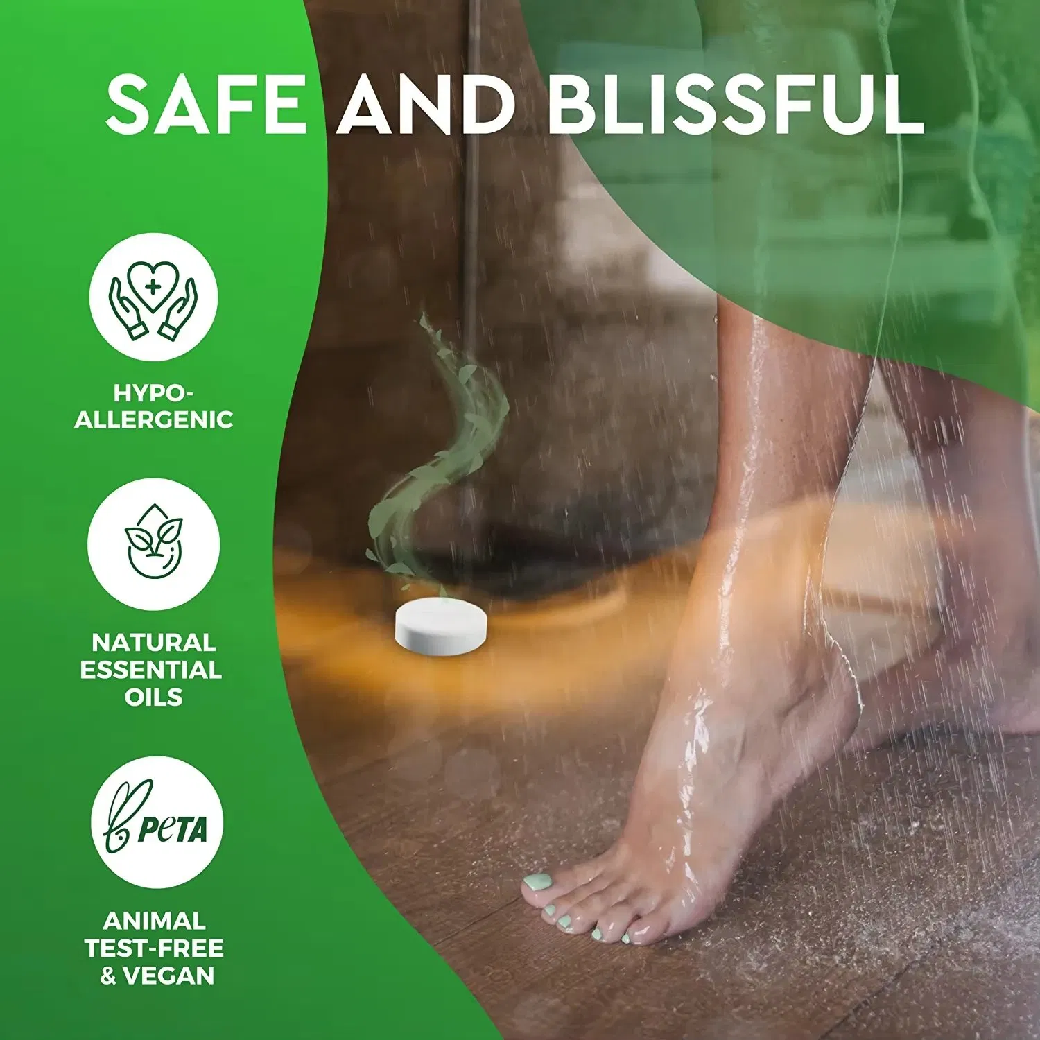 Sweet Peach Blossom Fruity Bath Shower Steamers