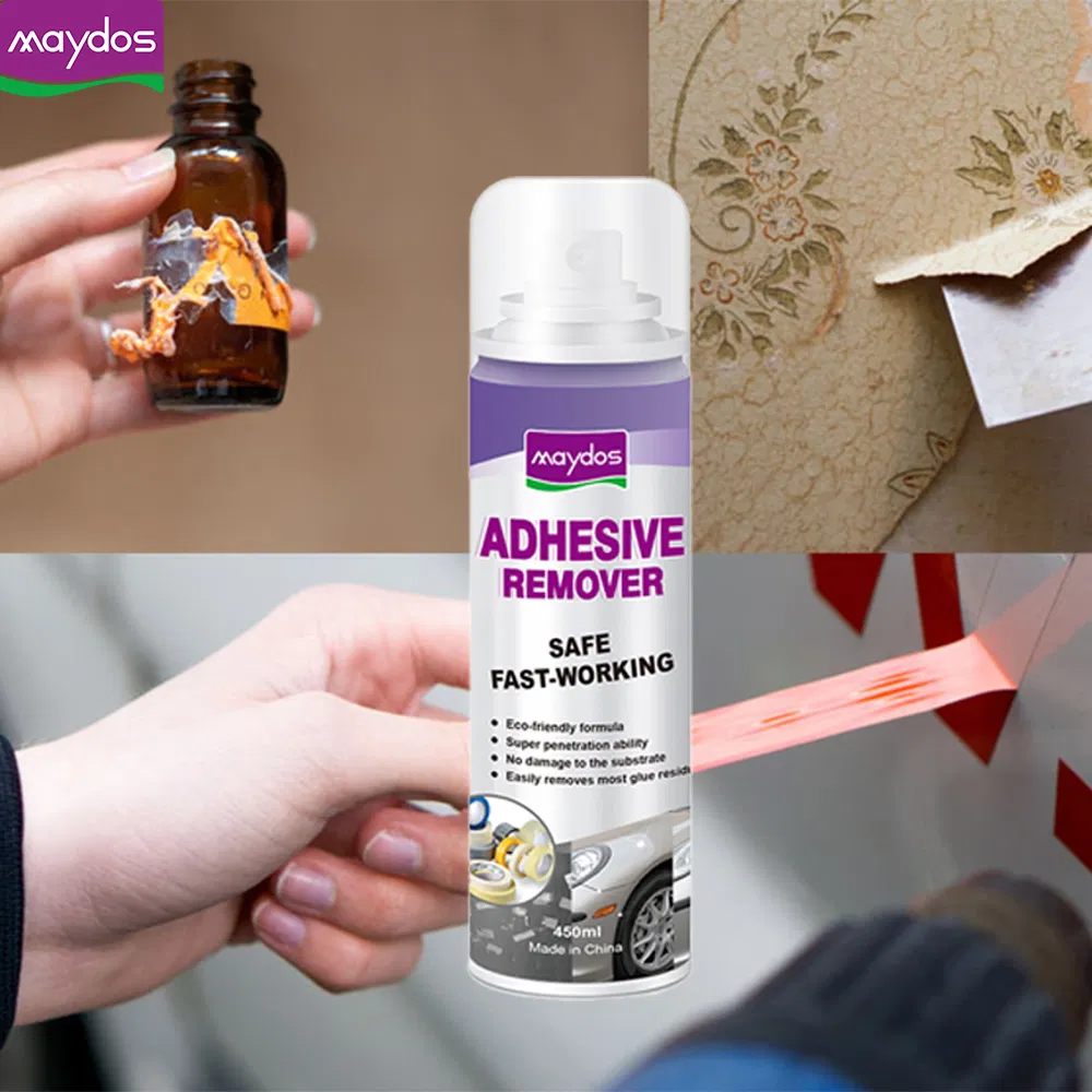 Factory Direct Aerosol Spray Hot Melt Glue Contact Adhesive Cleaner Remover