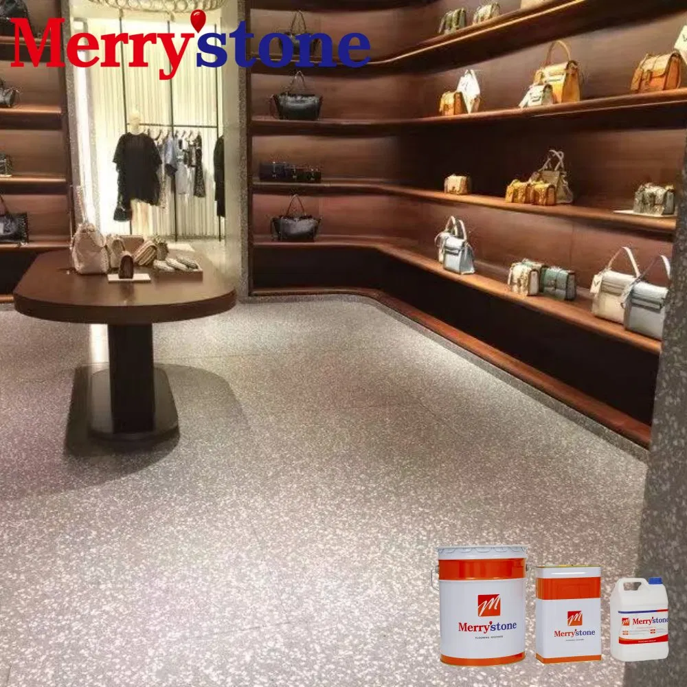 Non-Yellowing Dyeing Seal Curing Agent Floor Coating for Luxury Residential Patios