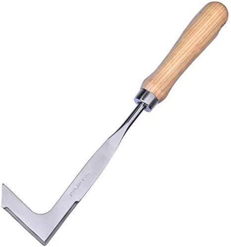 Heavy Duty Ash Wood Handle Garden Tool Set Leaf Hoe and Cultivator
