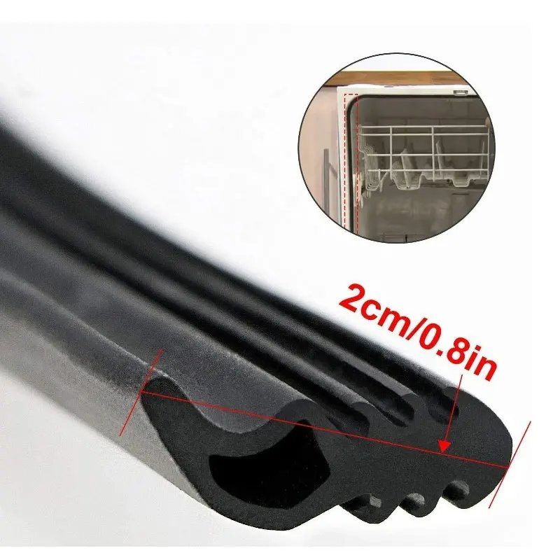Factory Supplier Electronics Dishwasher Tub EPDM Gasket Dishwasher Gasket Door Seal on Sale