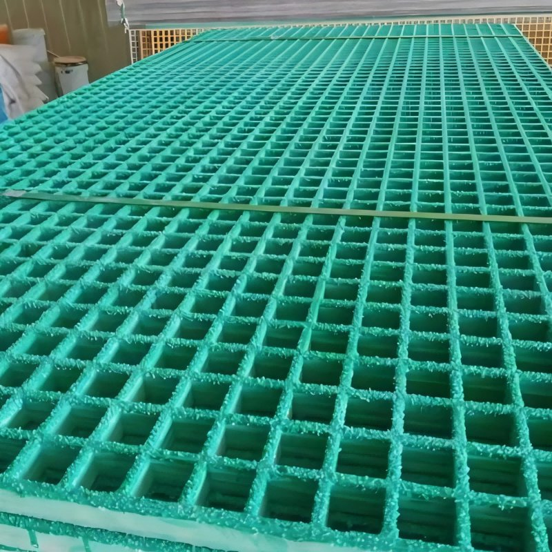 High Strength Glass Fiber Flooring Grating Grid Tiles FRP Grating for Indoor