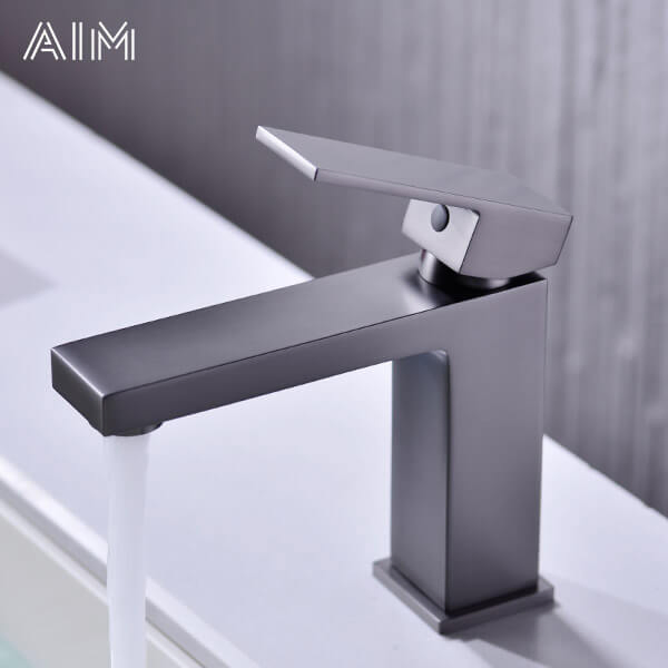 Manufacturer Supplies Single Lever Brass Sink Bathroom Wash Basin Mixer Faucet