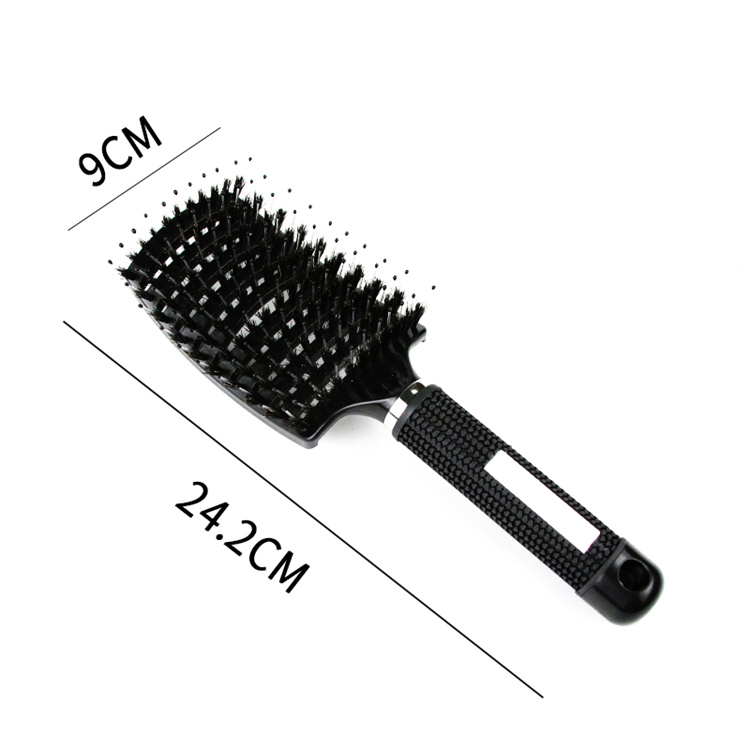 Массажная расческа для волос с щетиной и нейлоном