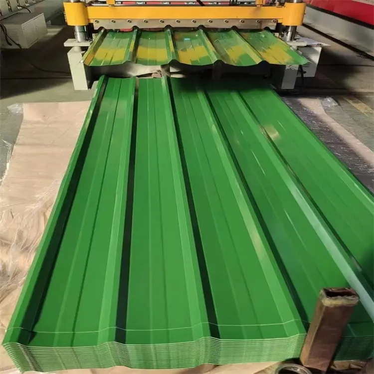 Colorful Zinc Coated PPGI Corrugated Hot Dipped Galvanized Steel Roofing Sheet with Low Prices