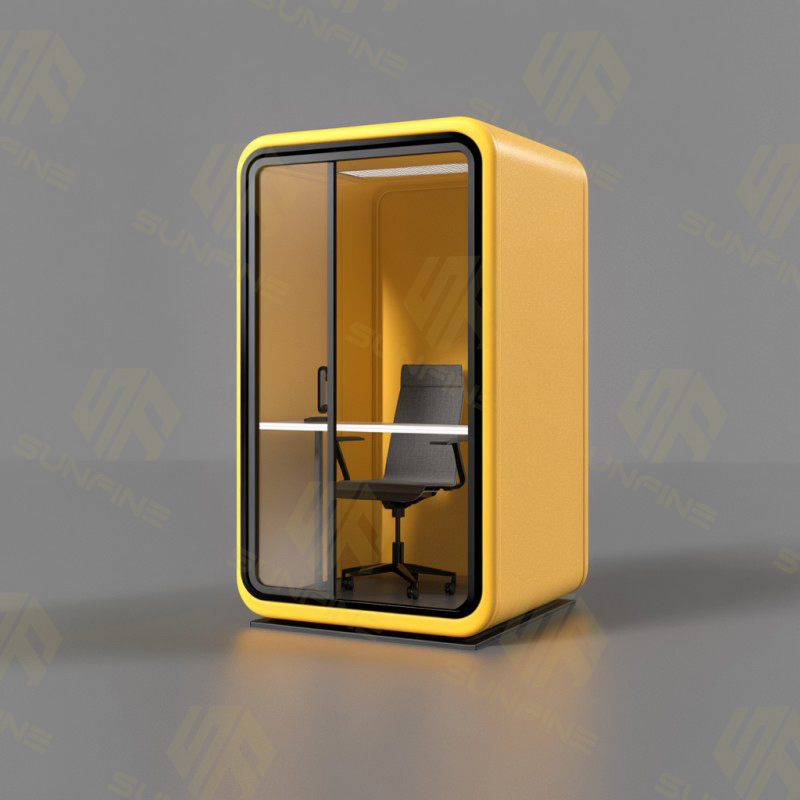 Acoustic Commercial Meeting Booth Office Soundproof Studio Pod Phone Booth Customized