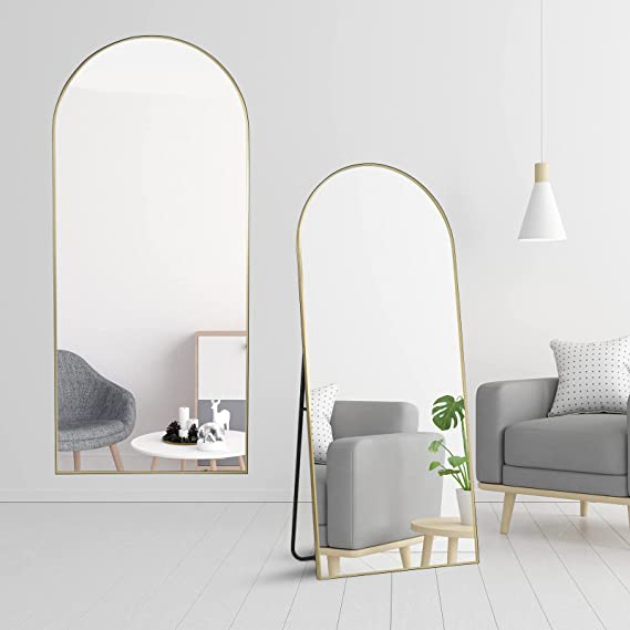 Factory Hot Sale Modern Simplicity Arch Oval Rectangle Track Irregular Framed Mirror