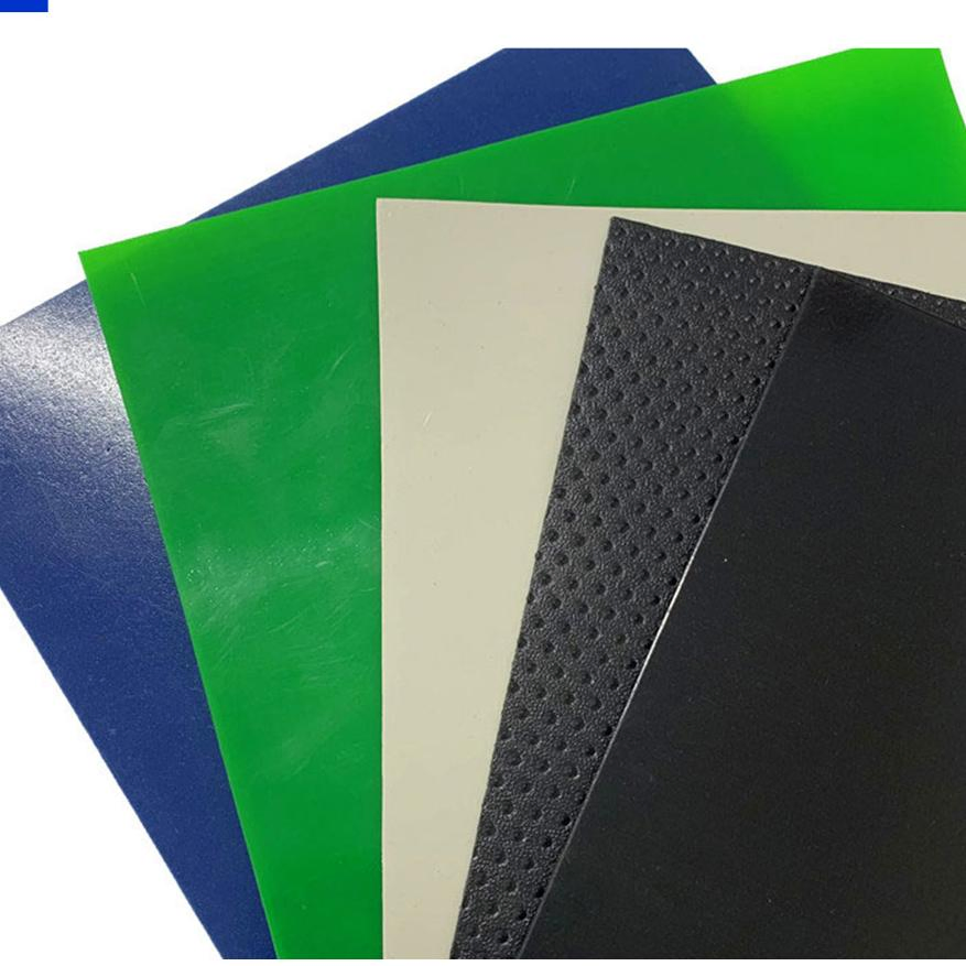 Effective Waterproof HDPE Geomembrane for Dam and Lake Protection Irgin ASTM Anti-Seepage Waterproof Impermeable Smooth Textured HDPE LDPE LLDPE PVC Geomembrane
