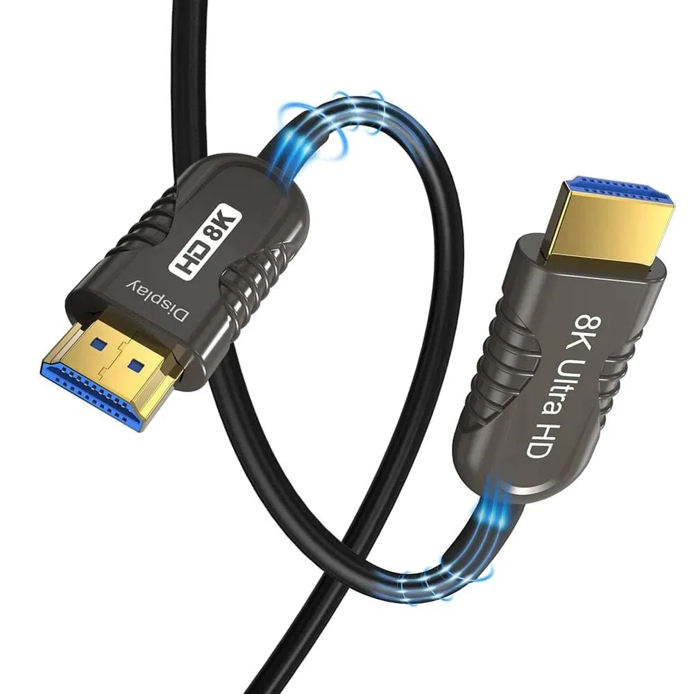 Aoc HDMI Cable 4K 8K - Compact Design with Excellent Compatibility